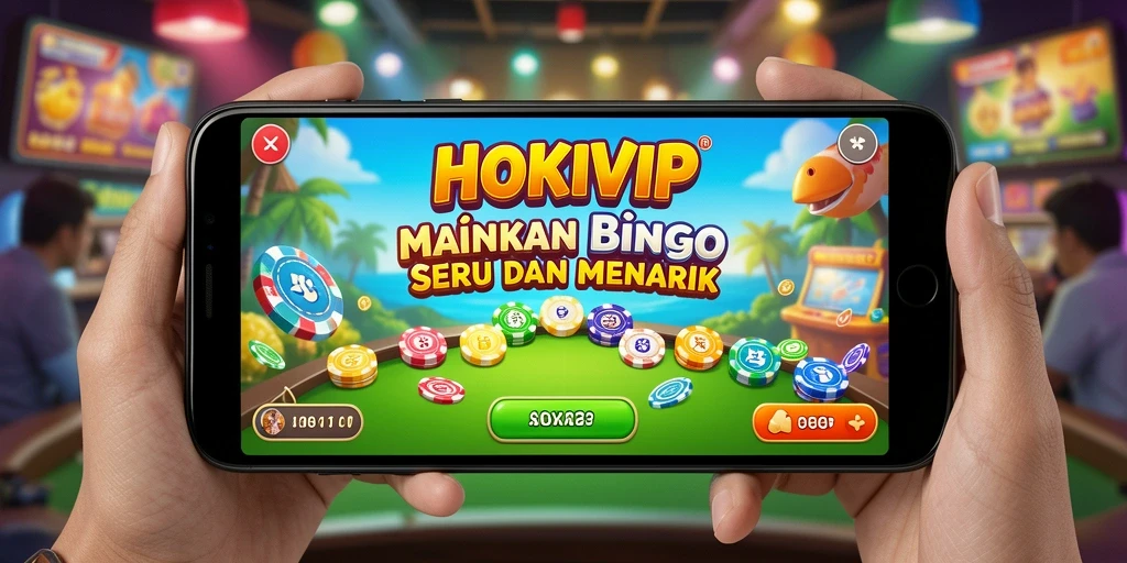 Tampilan gameplay HOKIVIP yang seru dan interaktif.