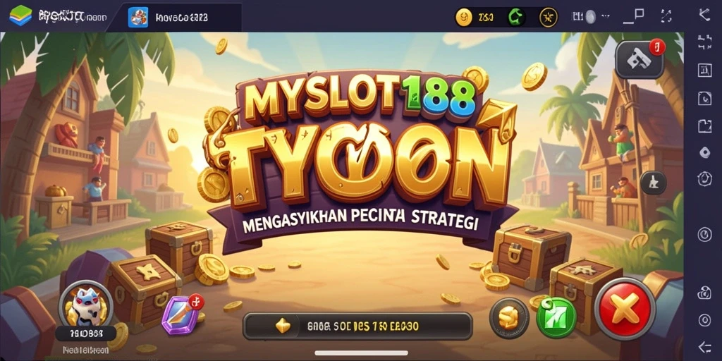 Tampilan gameplay MYSLOT188 yang penuh strategi dan tantangan menarik.