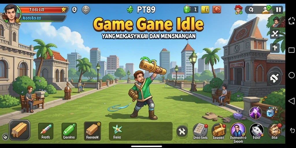 Tampilan gameplay PT89 yang menawan dan interaktif.